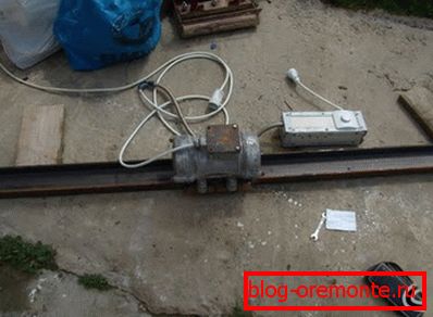 To make the vibrating rail itself requires not only a piece of iron, but also the knowledge of connecting electrical devices