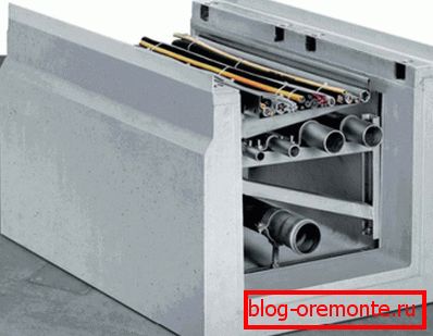 To protect the conductors, use structures made of durable concrete To protect the conductors, use structures made of durable concrete
