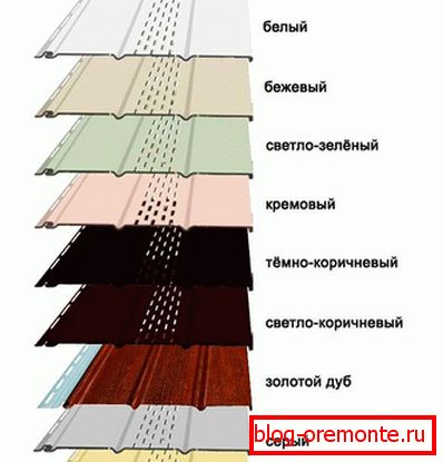 We select the appropriate color