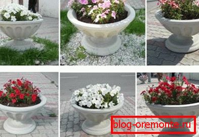 Concrete florists for streets Concrete florists for streets