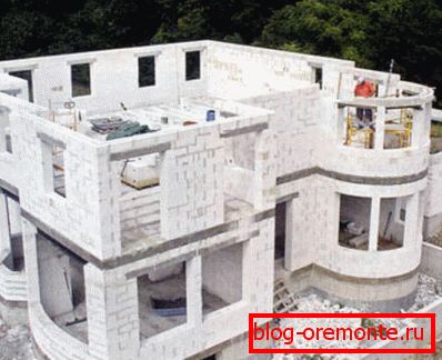 Even for large buildings of gas silicate, such as in this photo, we need not the most powerful foundation Even for large buildings of gas silicate, such as in this photo, we need not the most powerful foundation