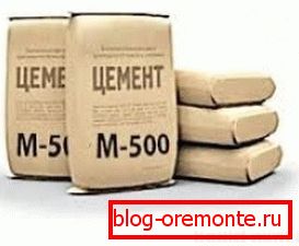 Even if you do not know how to make concrete, look at the cement packaging, it is very possible that there will be instructions on how to prepare the most popular brands.
