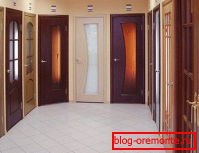 Choosing a door for the style of production Choosing a door for the style of production