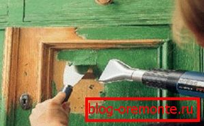 Remove the old door cover Remove the old door cover