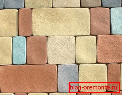 Decorative tiles are painted at the stage of casting into forms. Decorative tiles are painted at the stage of casting into forms.