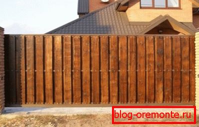 Wooden gates Wooden gates