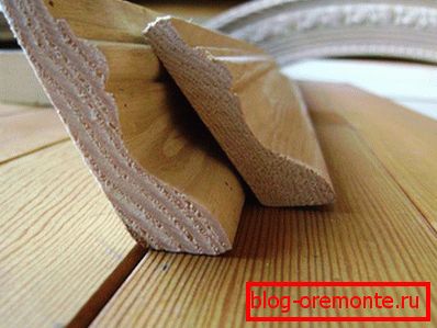 From wood
