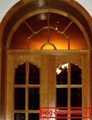Interroom door with arch interior arches design