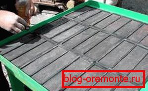 Different shapes can be used for the material. Different shapes can be used for the material.