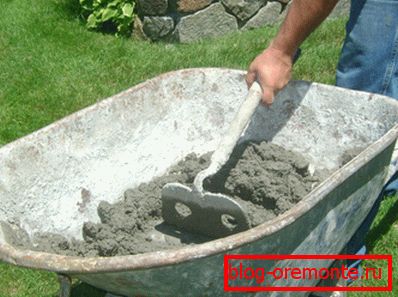 For the preparation of concrete should withstand the recipe. For the preparation of concrete should withstand the recipe.