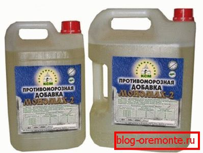 Antifreeze based additives Antifreeze based additives