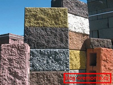 Add dyes and you get colored blocks Add dyes and you get colored blocks