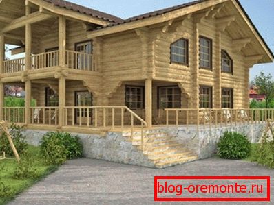 Larch house is very durable. Larch house is very durable.