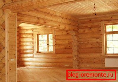 House made of logs