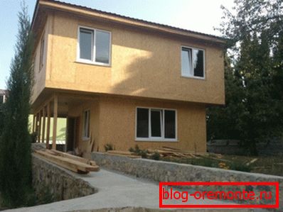 The house of sip-panels does not require additional insulation. Facing, however, he will need. The house of sip-panels does not require additional insulation. Facing, however, he will need.