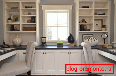 Home office for two jobs Home office for two jobs