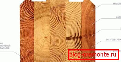 Additional possibilities of laminated materials involve the use of additional inserts from other wood species Additional possibilities of laminated materials involve the use of additional inserts from other wood species