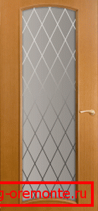 The door is interroom, with the glazed cloths