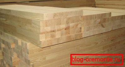 Glued massif for the manufacture of doors Installation of interior wooden doors