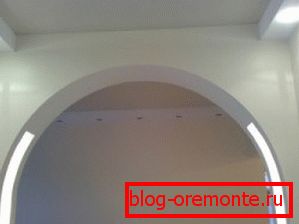 Door decor with arch