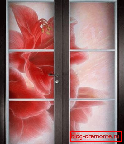 Floral Stained Glass Doors interior doors with stained glass