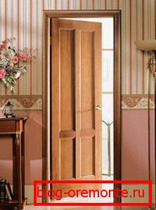 Swing doors from the array interior sliding doors in the interior
