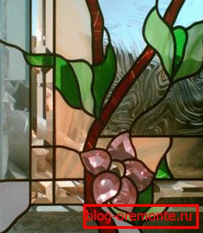 Stained glass window interior doors stained glass