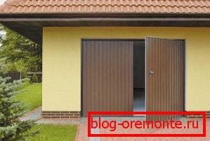 Doors-gates with swing construction