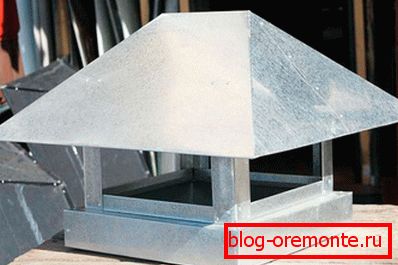 Galvanized iron smoke box