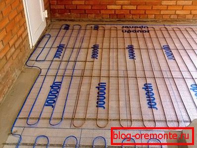 Electric floor heating