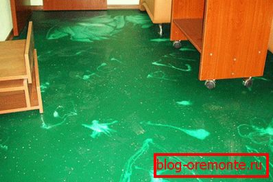 Epoxy self-leveling floor