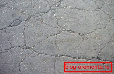 Screed erosion Screed erosion