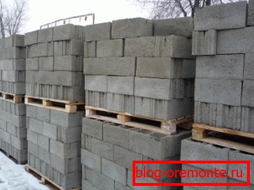 If the budget is not so limited, you can buy ready-made blocks. If the budget is not so limited, you can buy ready-made blocks.