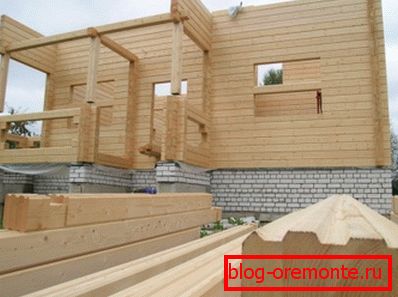 If you use laminated veneer lumber, then you can finish immediately after the construction of the building, since only he from all such lumber does not shrink If you use laminated veneer lumber, then you can finish immediately after the construction of the building, since only he from all such lumber does not shrink