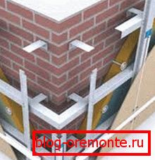 This is the structure of a properly installed facade system. This is the structure of a properly installed facade system.