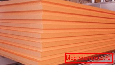 Photo extruded polystyrene foam