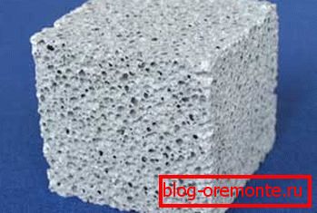 Photo of low density foam block Photo of low density foam block