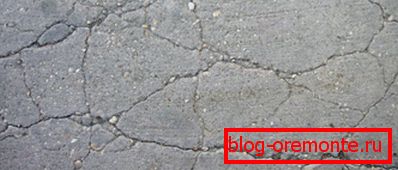 Photos of broken concrete pavement Photos of broken concrete pavement