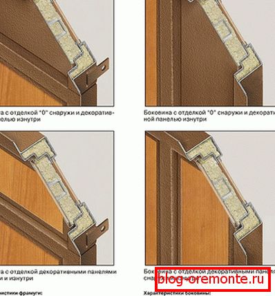 Framugi entry doors in the cut Framugi entry doors in the cut