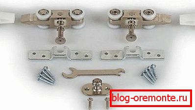 Suspension door hardware Suspension door hardware