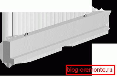 Dimensions обвязочной балки Dimensions обвязочной балки