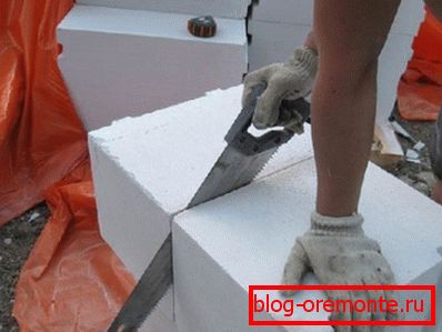 Gas concreteные блоки легко обрабатываются Gas concreteные блоки легко обрабатываются