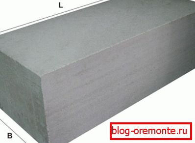Gas concreteный блок имеет точную геометрию Gas concreteный блок имеет точную геометрию