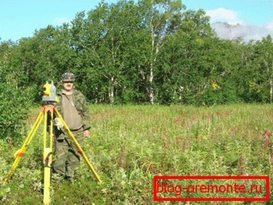 Geodetic study of the building plot Geodetic study of the building plot