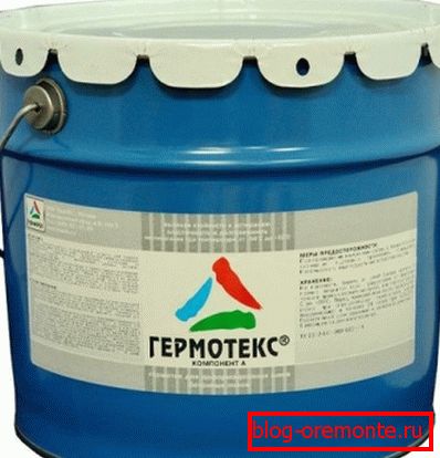 Germotex - mastic for joints in concrete Germotex - mastic for joints in concrete