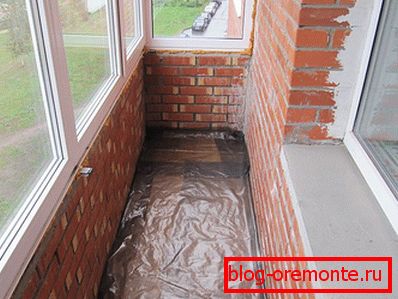 Waterproofing surface