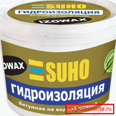 Water based waterproofing material Water based waterproofing material