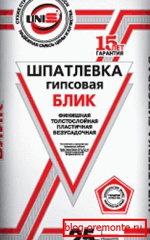 Gypsum putty Gypsum putty