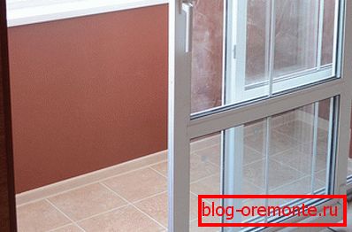 GOST: plastic balcony doors - sliding design GOST: plastic balcony doors - sliding design