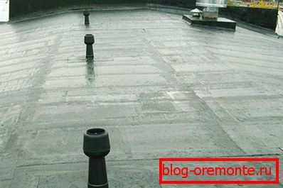 Ready roof covering roofing material
